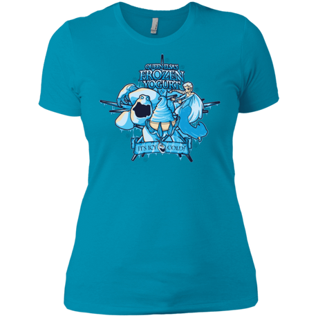 T-Shirts Turquoise / X-Small FROZEN YOGURT Women's Premium T-Shirt