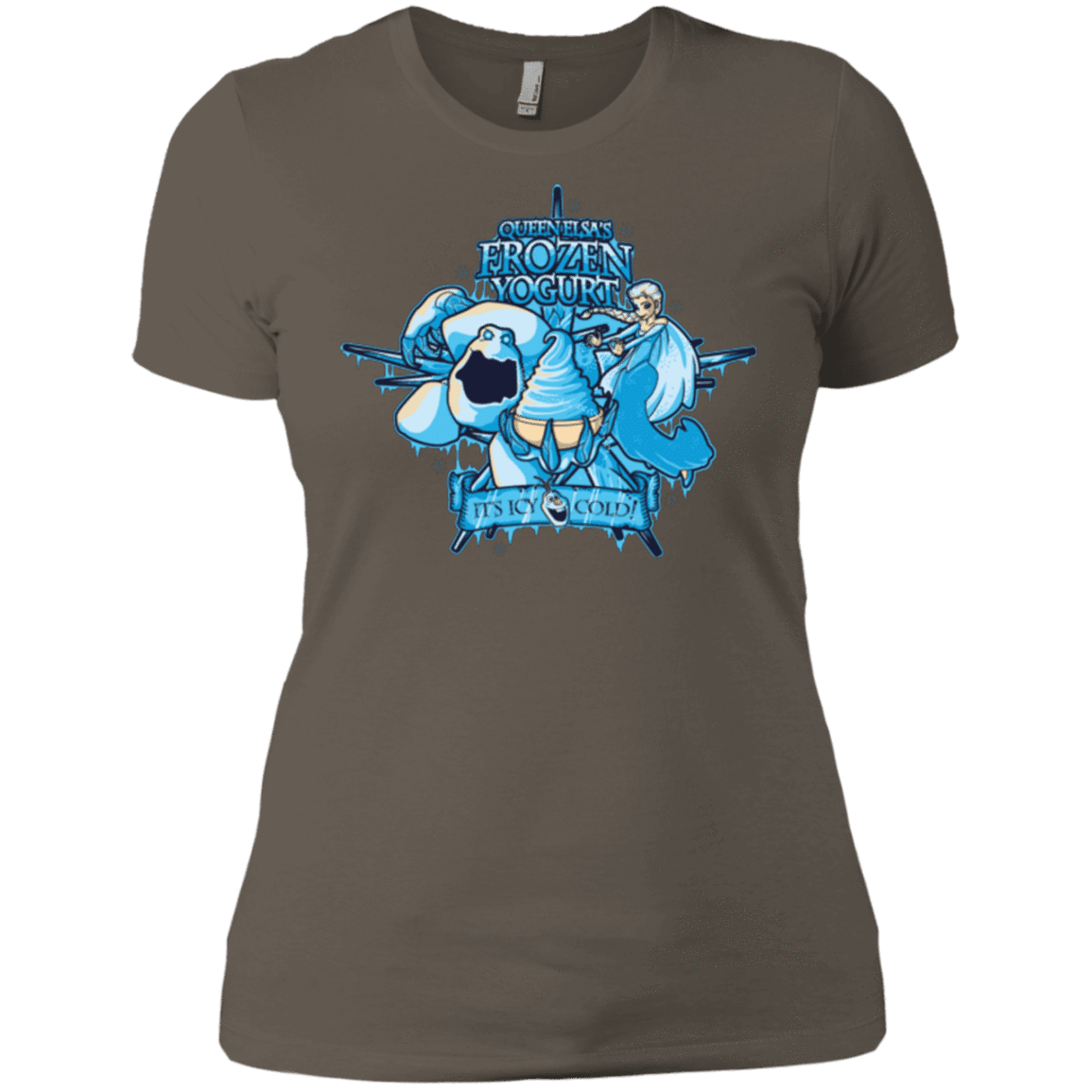 T-Shirts Warm Grey / X-Small FROZEN YOGURT Women's Premium T-Shirt