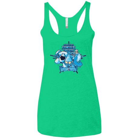 T-Shirts Envy / X-Small FROZEN YOGURT Women's Triblend Racerback Tank