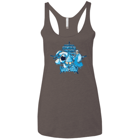 T-Shirts Macchiato / X-Small FROZEN YOGURT Women's Triblend Racerback Tank