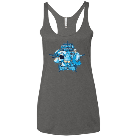 T-Shirts Premium Heather / X-Small FROZEN YOGURT Women's Triblend Racerback Tank