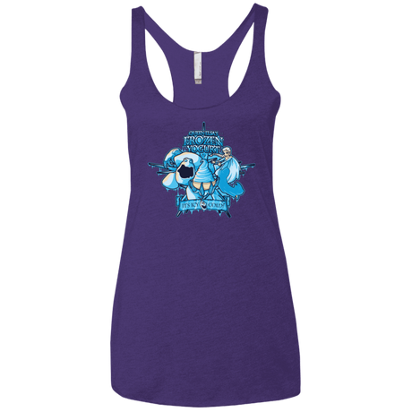 T-Shirts Purple / X-Small FROZEN YOGURT Women's Triblend Racerback Tank