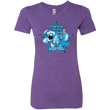 T-Shirts Purple Rush / Small FROZEN YOGURT Women's Triblend T-Shirt