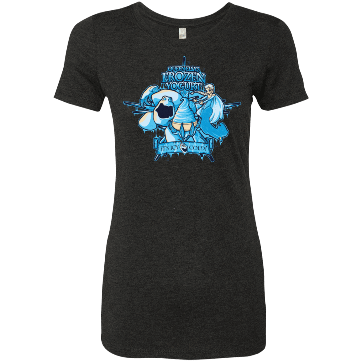 T-Shirts Vintage Black / Small FROZEN YOGURT Women's Triblend T-Shirt