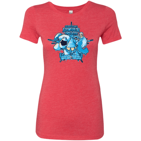 T-Shirts Vintage Red / Small FROZEN YOGURT Women's Triblend T-Shirt