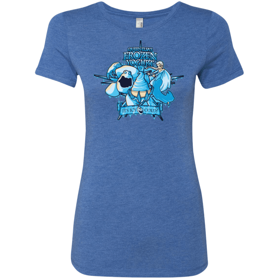 T-Shirts Vintage Royal / Small FROZEN YOGURT Women's Triblend T-Shirt