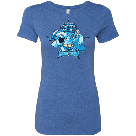 T-Shirts Vintage Royal / Small FROZEN YOGURT Women's Triblend T-Shirt