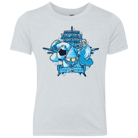 T-Shirts Heather White / YXS FROZEN YOGURT Youth Triblend T-Shirt