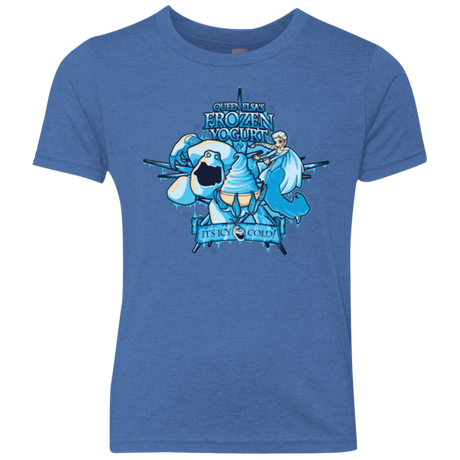 T-Shirts Vintage Royal / YXS FROZEN YOGURT Youth Triblend T-Shirt