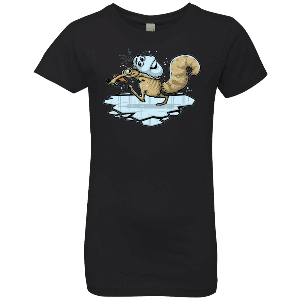 T-Shirts Black / YXS FROZENAGE Girls Premium T-Shirt