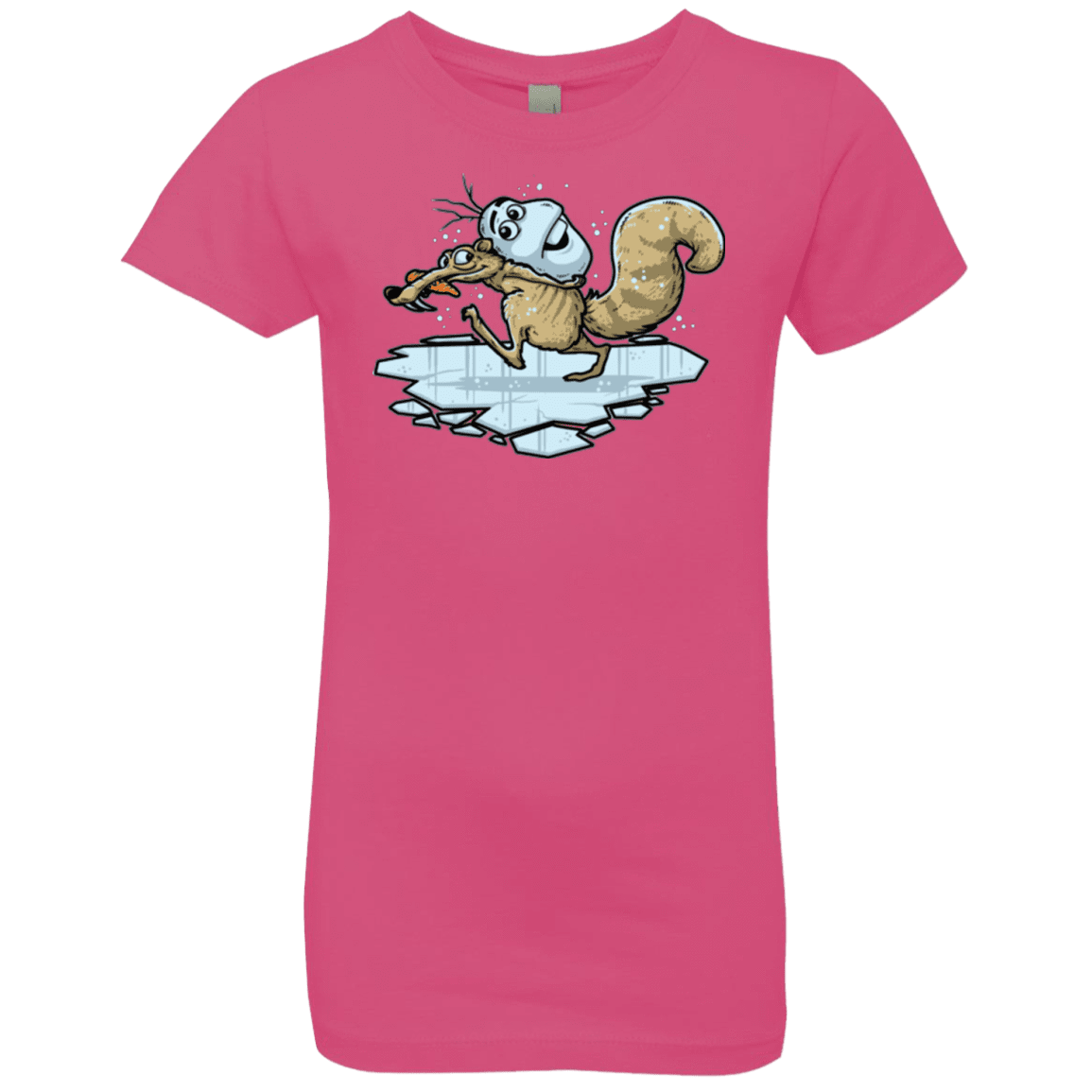 T-Shirts Hot Pink / YXS FROZENAGE Girls Premium T-Shirt