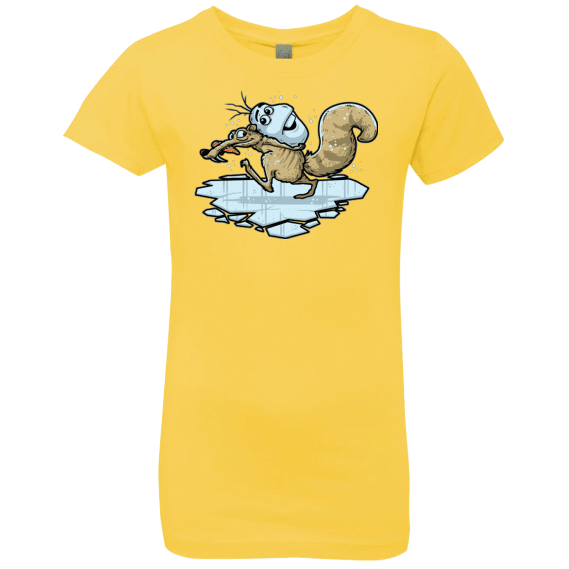 T-Shirts Vibrant Yellow / YXS FROZENAGE Girls Premium T-Shirt