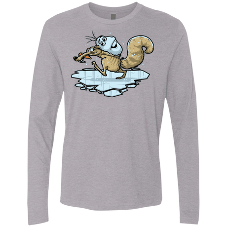 T-Shirts Heather Grey / Small FROZENAGE Men's Premium Long Sleeve