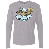 T-Shirts Heather Grey / Small FROZENAGE Men's Premium Long Sleeve
