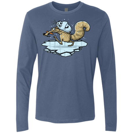 T-Shirts Indigo / Small FROZENAGE Men's Premium Long Sleeve