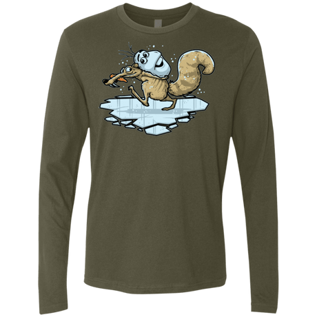 T-Shirts Military Green / Small FROZENAGE Men's Premium Long Sleeve