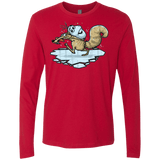 T-Shirts Red / Small FROZENAGE Men's Premium Long Sleeve