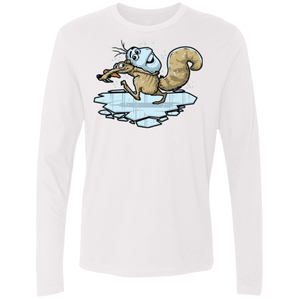 T-Shirts White / Small FROZENAGE Men's Premium Long Sleeve