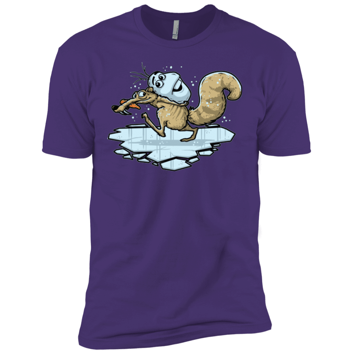 T-Shirts Purple / X-Small FROZENAGE Men's Premium T-Shirt