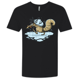 T-Shirts Black / X-Small FROZENAGE Men's Premium V-Neck