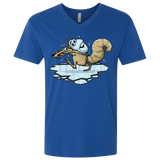 T-Shirts Royal / X-Small FROZENAGE Men's Premium V-Neck