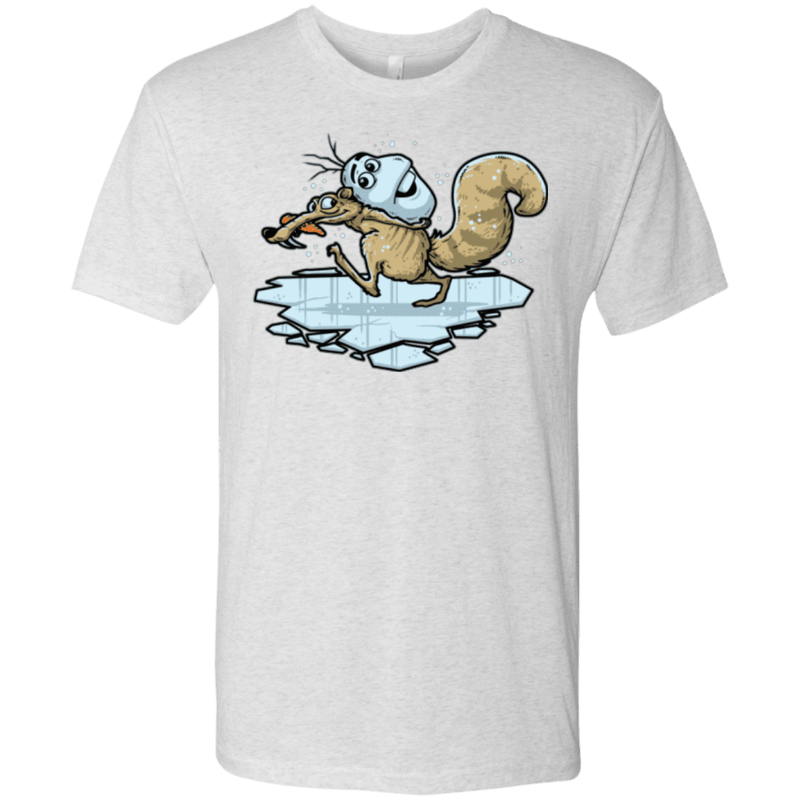 T-Shirts Heather White / Small FROZENAGE Men's Triblend T-Shirt