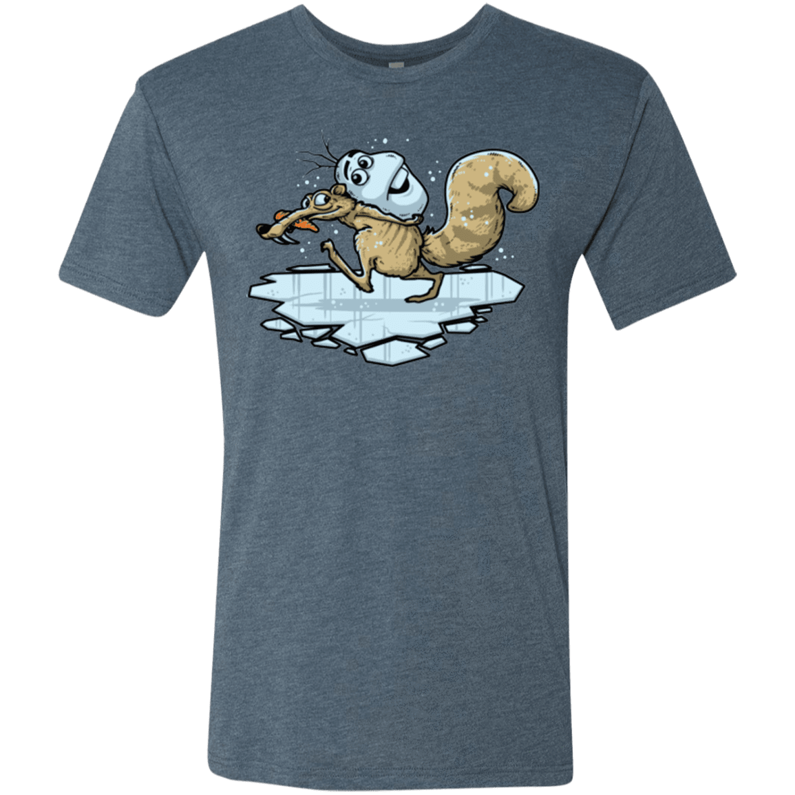 T-Shirts Indigo / Small FROZENAGE Men's Triblend T-Shirt