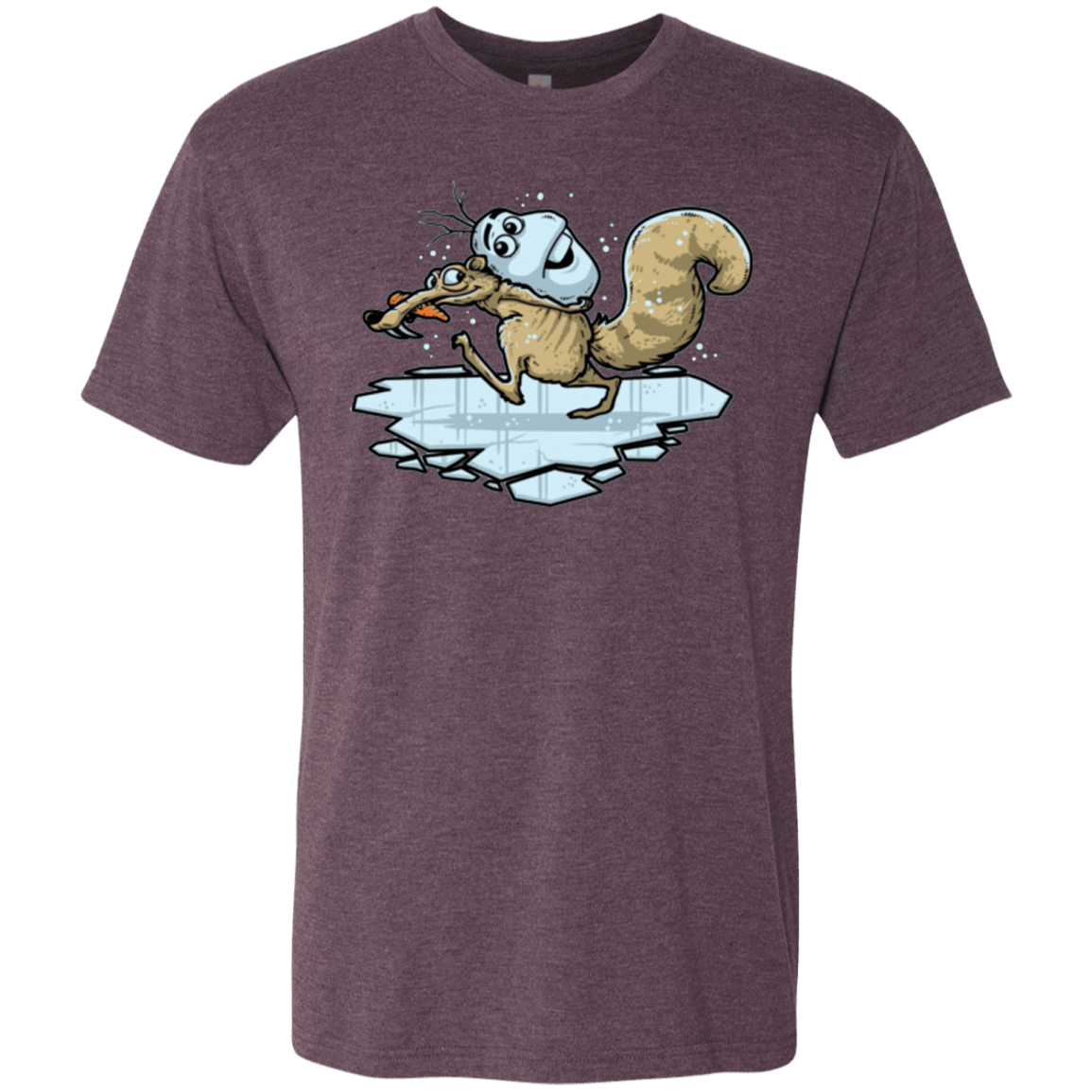 T-Shirts Vintage Purple / Small FROZENAGE Men's Triblend T-Shirt