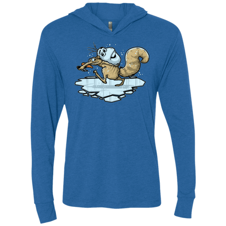 T-Shirts Vintage Royal / X-Small FROZENAGE Triblend Long Sleeve Hoodie Tee