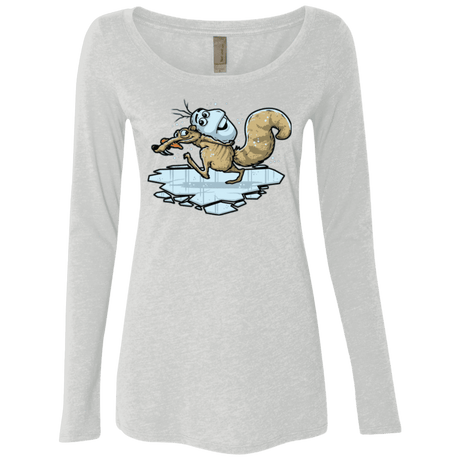 T-Shirts Heather White / Small FROZENAGE Women's Triblend Long Sleeve Shirt