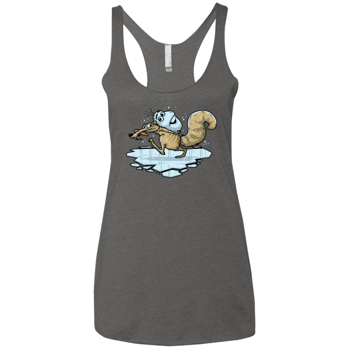 T-Shirts Premium Heather / X-Small FROZENAGE Women's Triblend Racerback Tank