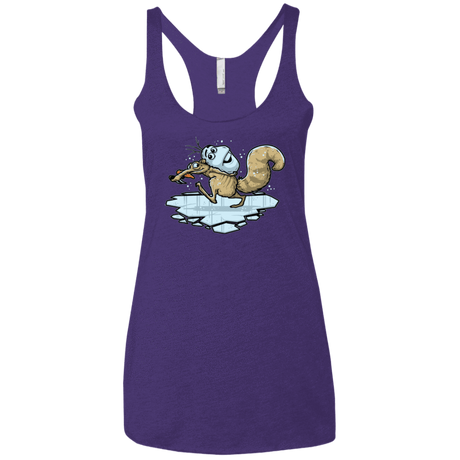 T-Shirts Purple / X-Small FROZENAGE Women's Triblend Racerback Tank