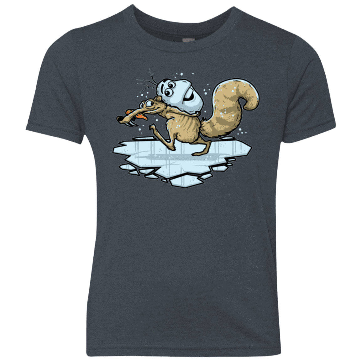 T-Shirts Vintage Navy / YXS FROZENAGE Youth Triblend T-Shirt