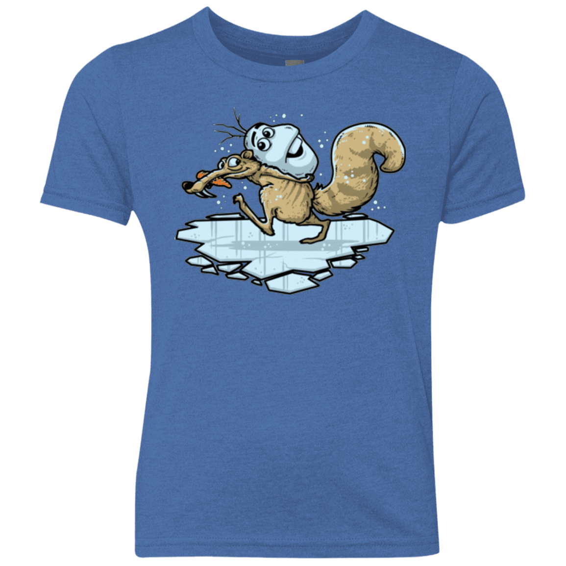 T-Shirts Vintage Royal / YXS FROZENAGE Youth Triblend T-Shirt