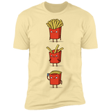 T-Shirts Banana Cream / S Fry Loss Men's Premium T-Shirt