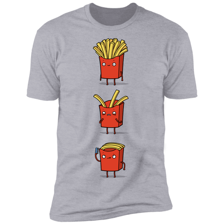 T-Shirts Heather Grey / S Fry Loss Men's Premium T-Shirt