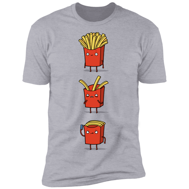 T-Shirts Heather Grey / S Fry Loss Men's Premium T-Shirt