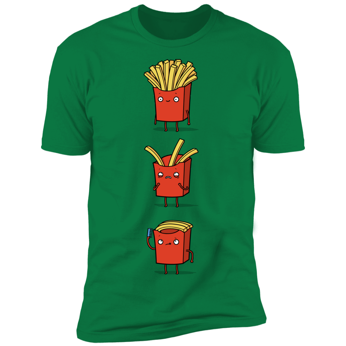 T-Shirts Kelly Green / S Fry Loss Men's Premium T-Shirt