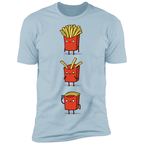T-Shirts Light Blue / S Fry Loss Men's Premium T-Shirt