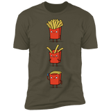 T-Shirts Military Green / S Fry Loss Men's Premium T-Shirt