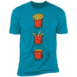 T-Shirts Turquoise / S Fry Loss Men's Premium T-Shirt