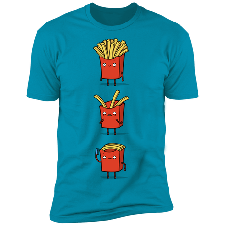 T-Shirts Turquoise / S Fry Loss Men's Premium T-Shirt