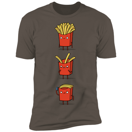 T-Shirts Warm Grey / S Fry Loss Men's Premium T-Shirt