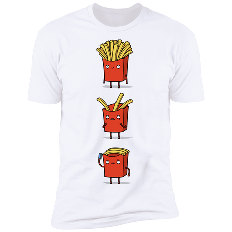 T-Shirts White / S Fry Loss Men's Premium T-Shirt