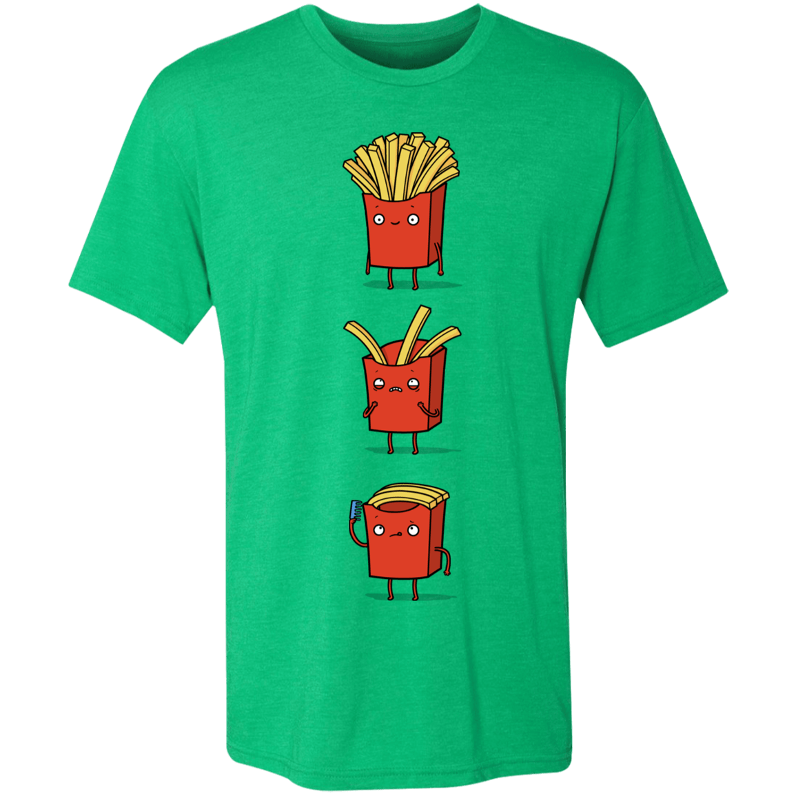 T-Shirts Envy / S Fry Loss Men's Triblend T-Shirt