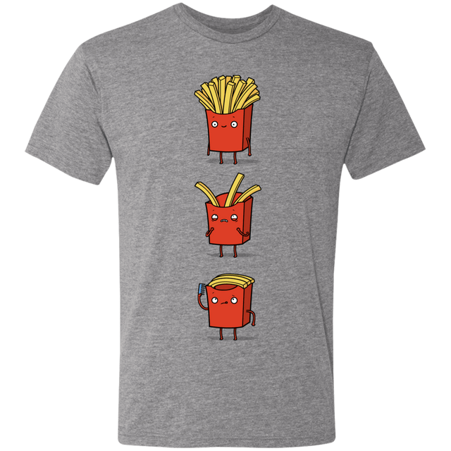 T-Shirts Premium Heather / S Fry Loss Men's Triblend T-Shirt