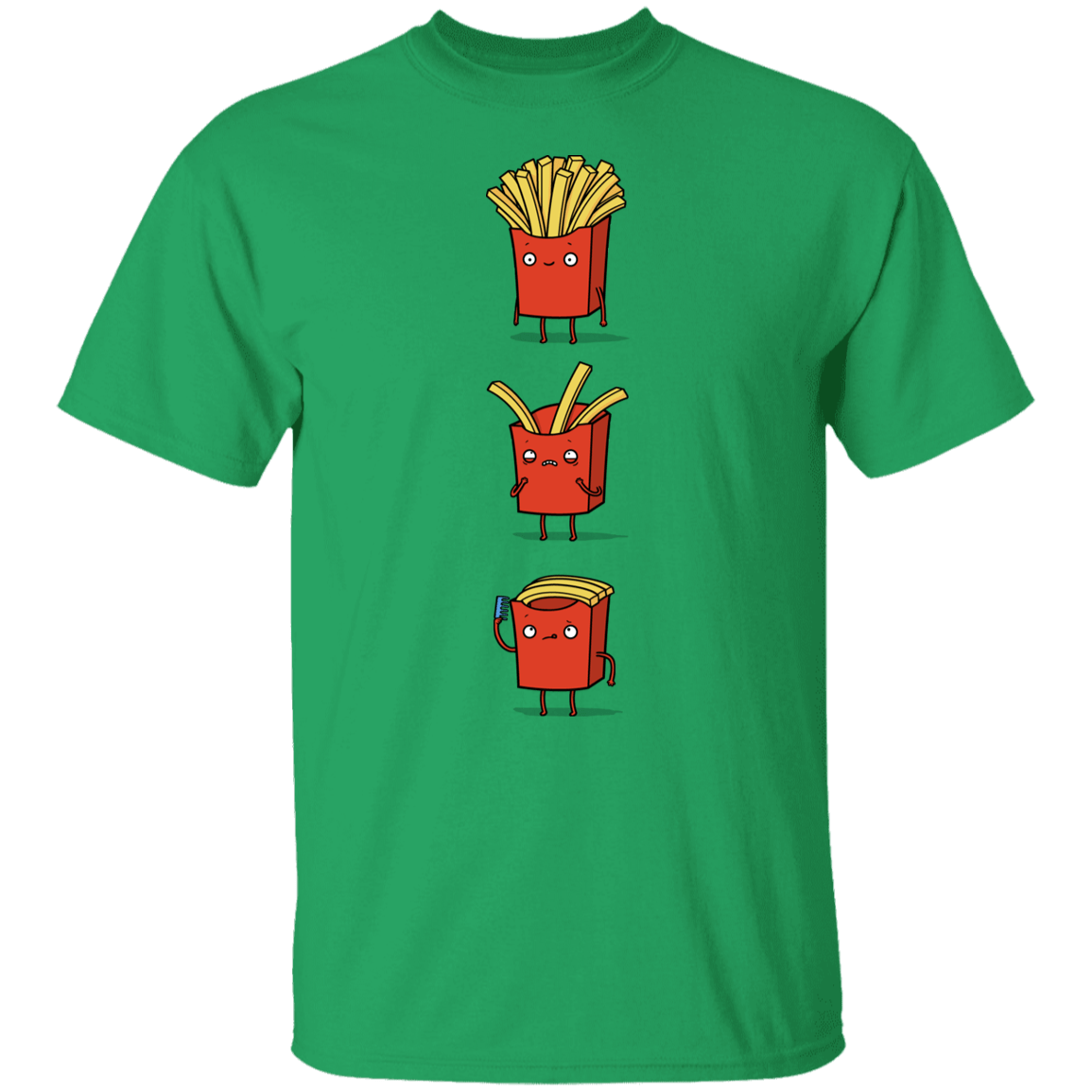 T-Shirts Irish Green / S Fry Loss T-Shirt
