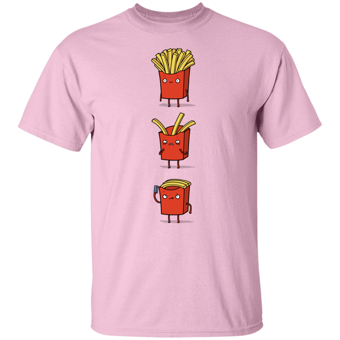 T-Shirts Light Pink / S Fry Loss T-Shirt