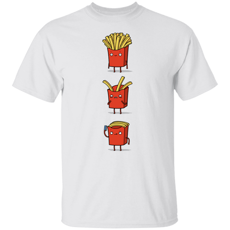 T-Shirts White / S Fry Loss T-Shirt