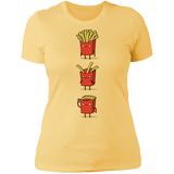 T-Shirts Banana Cream/ / S Fry Loss Women's Premium T-Shirt
